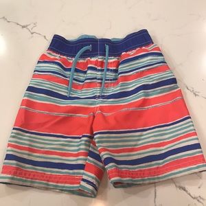 Old Navy striped bathing suit for toddler boy